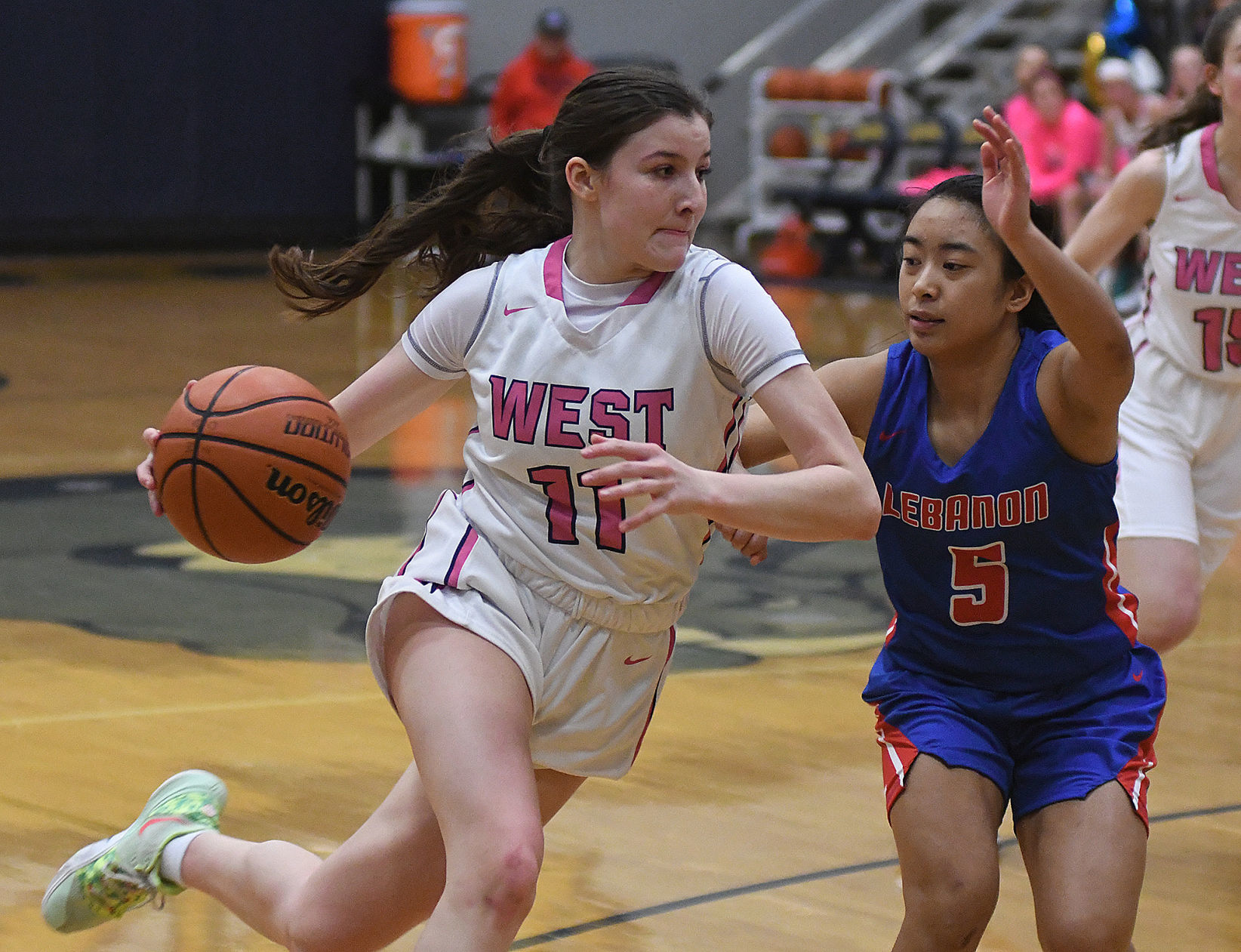 Lebanon vs West Girls08